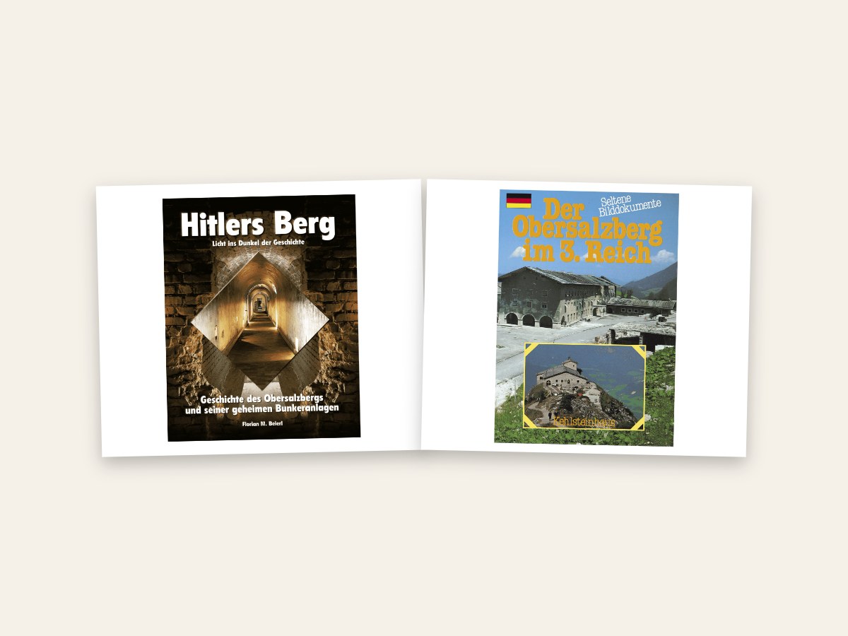 Bunkeranlagen Obersalzberg Bücher Set mit zwei Titeln
