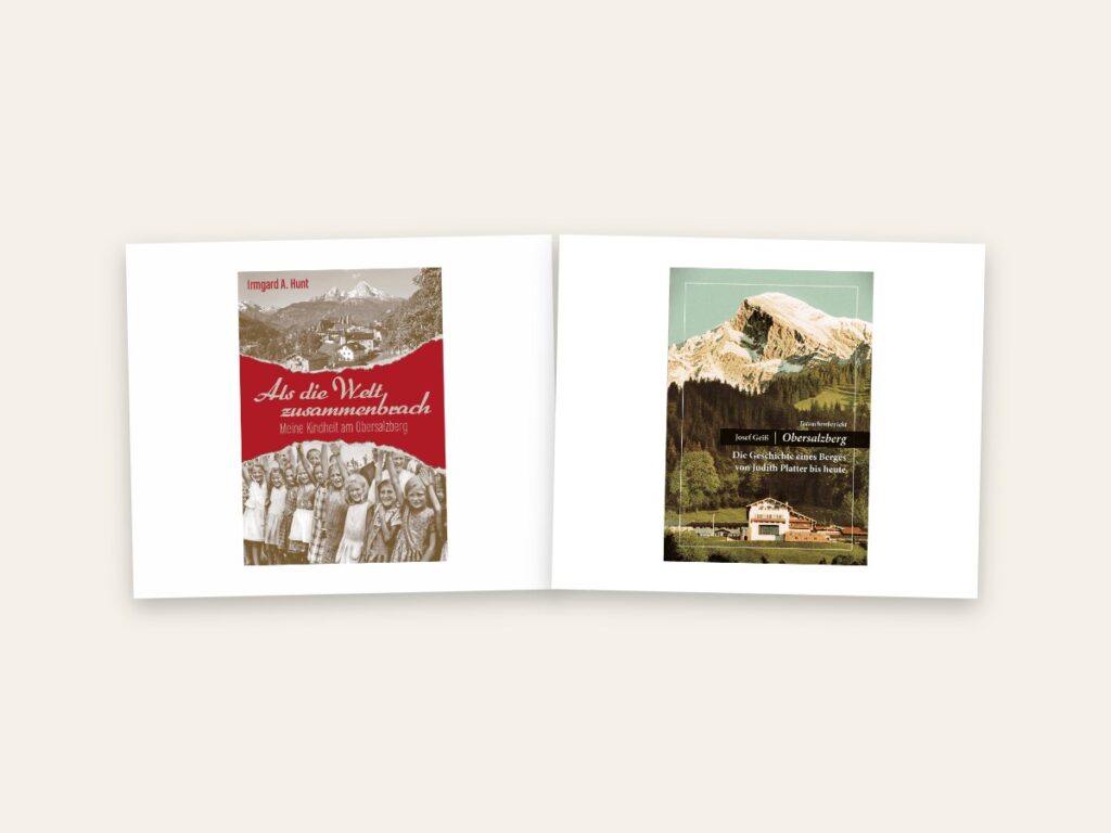 Zeitzeugen-Paket – Erinnerungen vom Obersalzberg – Buchcover-Set